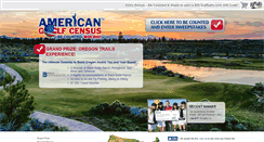 Desktop Screenshot of americangolfcensus.com